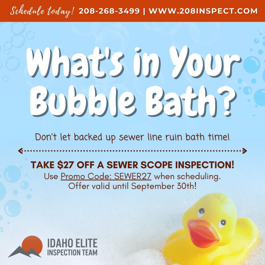 Idaho Elite Inspection Team - September 2023 - Monthly Coupon