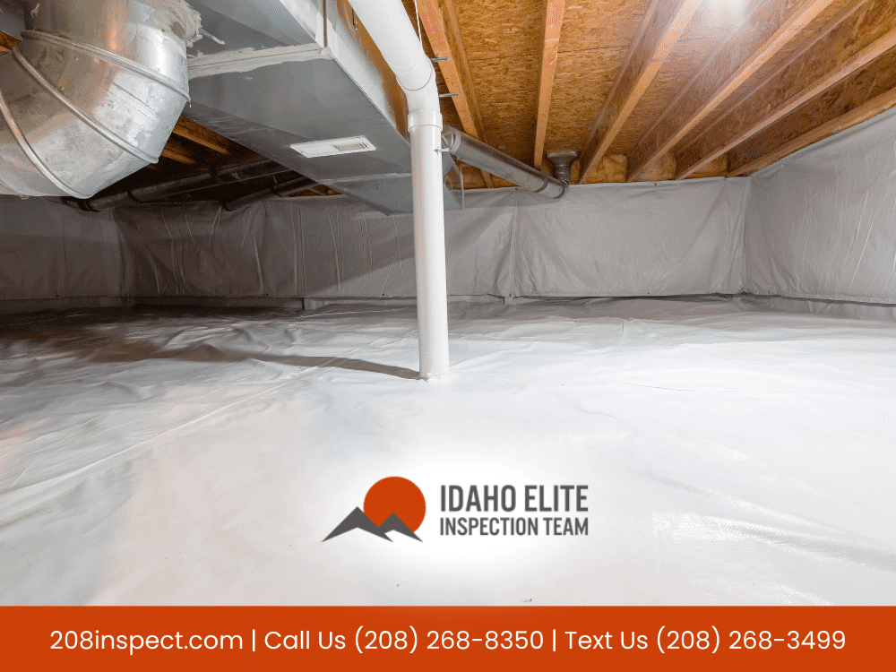 Idaho Elite Inspection Team - crawl space vapor barrier and ductwork inspection in Idaho Falls ID