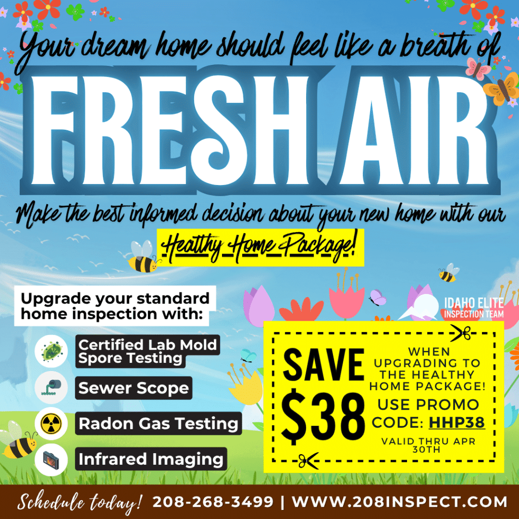 April 2026- Monthly Promo- Idaho Elite Inspection Team