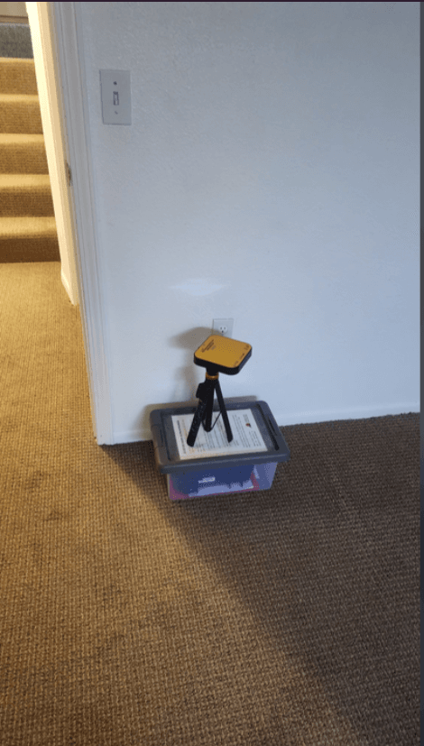 Professional home inspection equipment prepared for a residential inspection in Rexburg, Idaho.